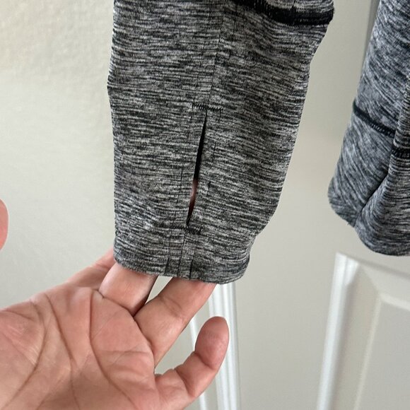 Reebok Womens Gray Heathered Long-Sleeve Cowl Neck Pullover Top XL - Picture 7 of 7